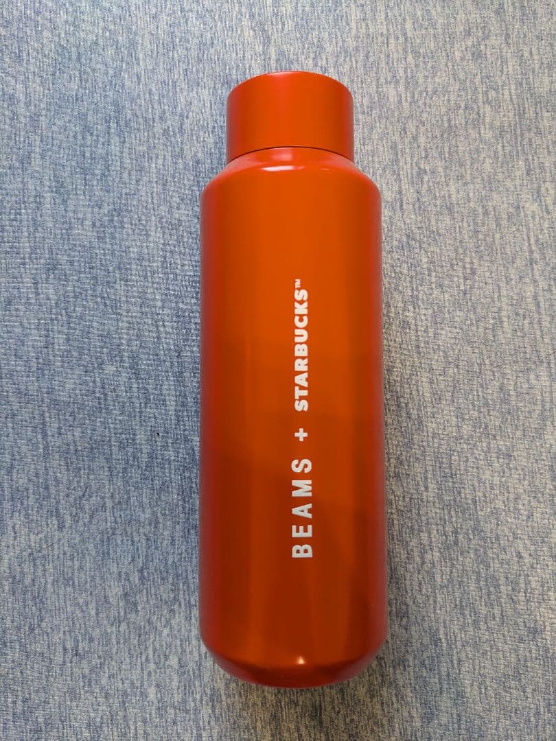 BEAMS + STARBUCKS オレンジ色水筒