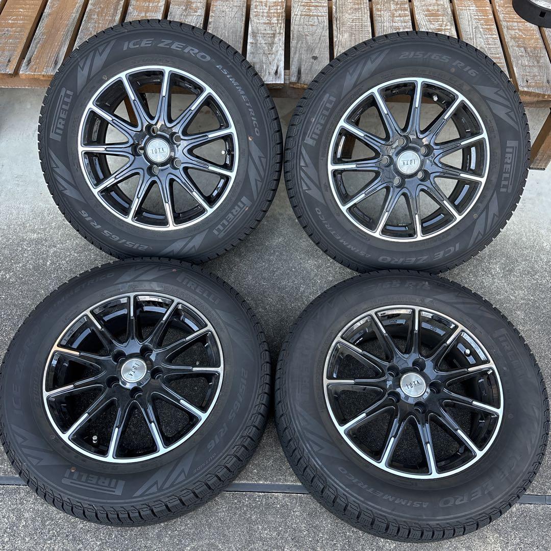 【2024年製】 スタッドレスタイヤ ピレリ アイスゼロ 215/65/R16