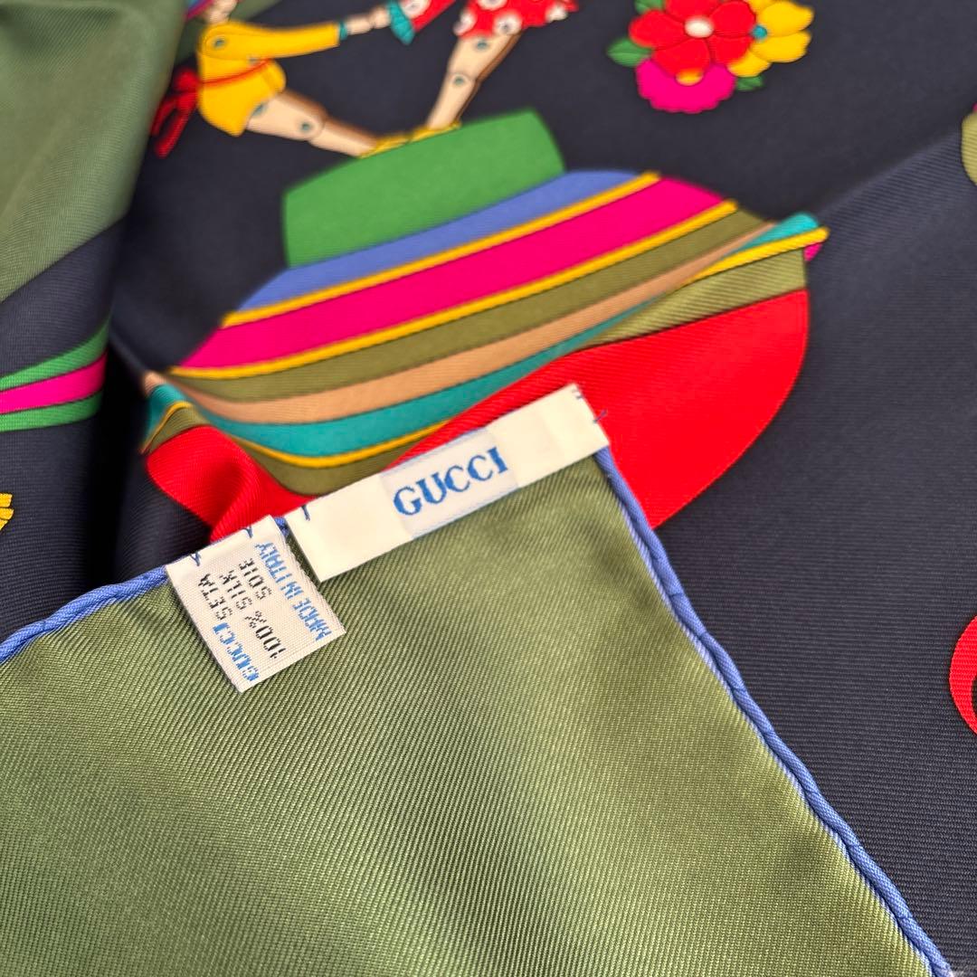 BIG MOGです！ GUCCI シルクスカーフ 《Circusサーカス