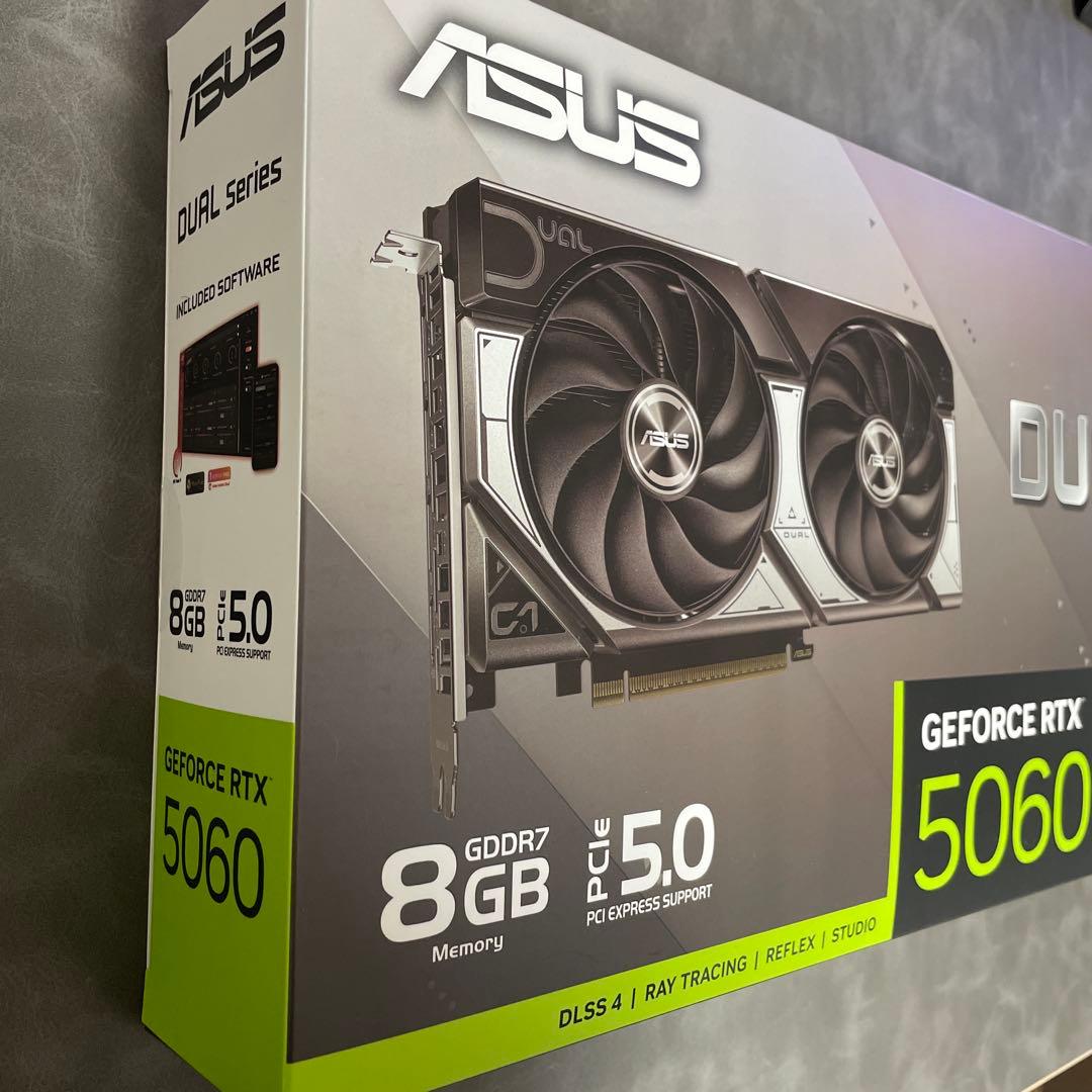新品未開封 ASUS DUAL GeForce RTX 5060 8GB