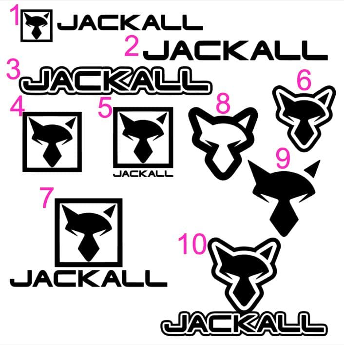 Jackall　ジャッカル　ステッカー