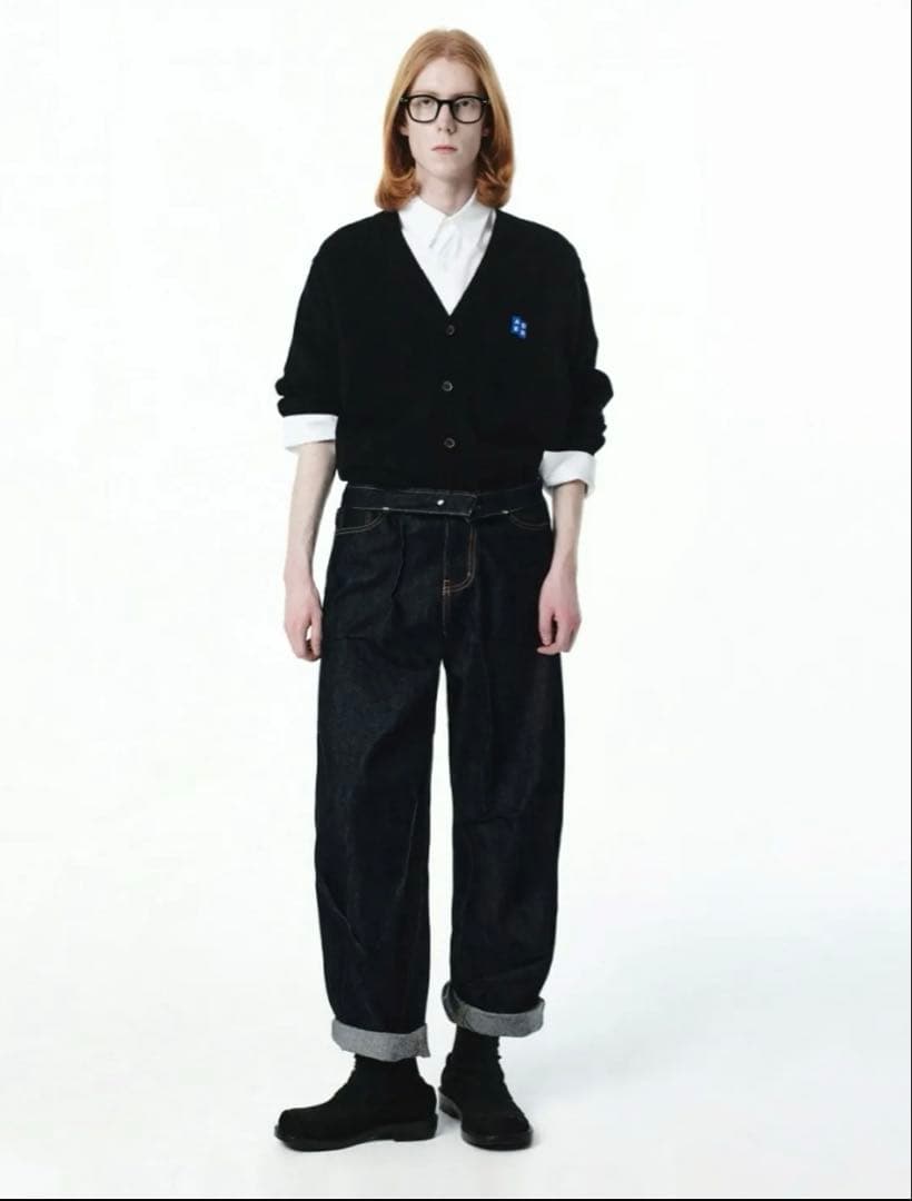 ADER error アーダーエラー カーディガン ブラック