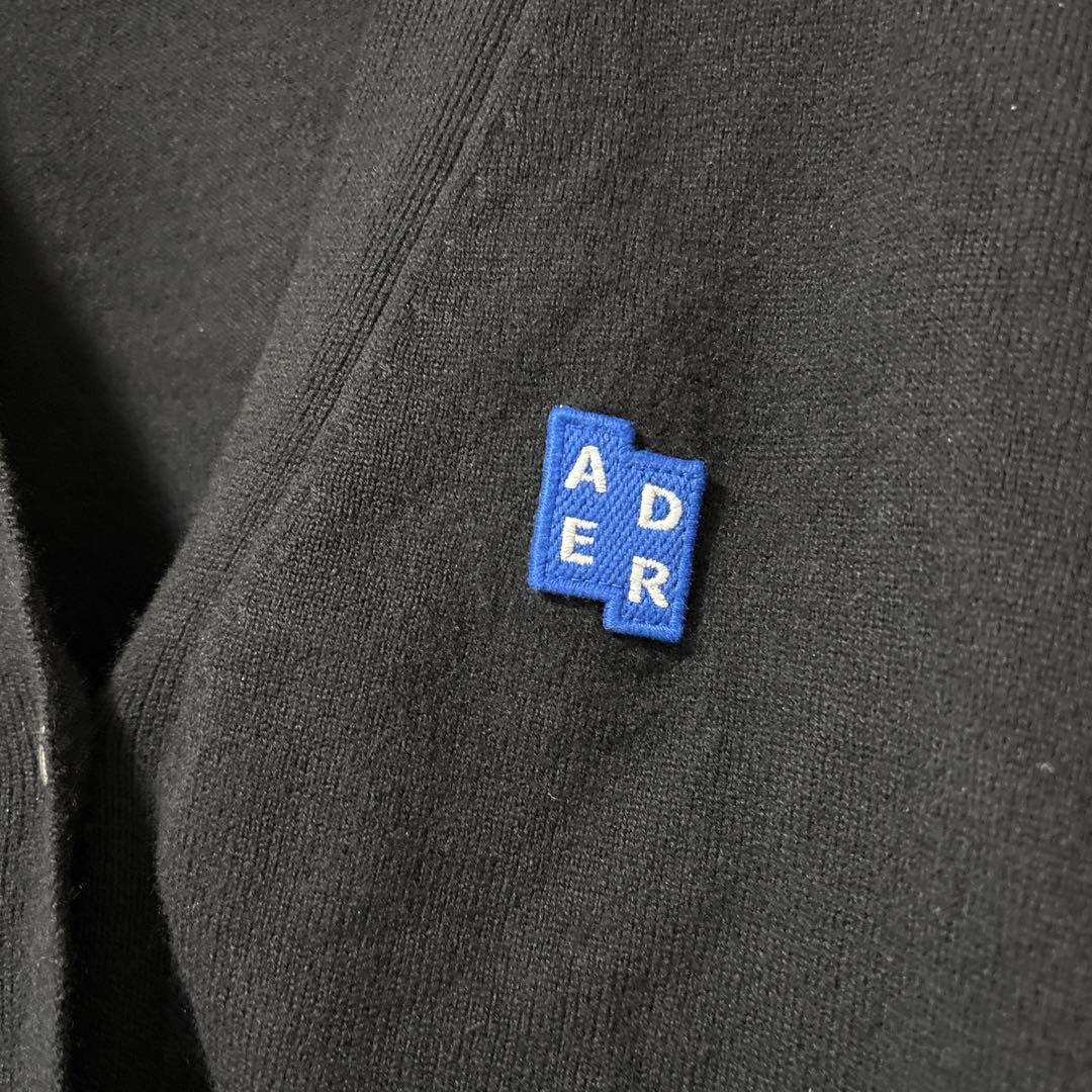 ADER error アーダーエラー カーディガン ブラック