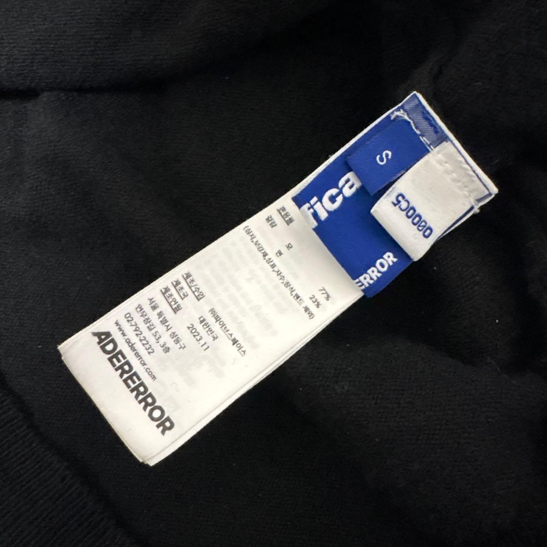 ADER error アーダーエラー カーディガン ブラック