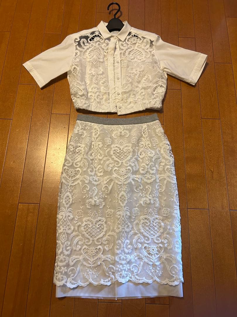 CO|TO コート　レースブラウス　シャツ　cygne ludlow dior