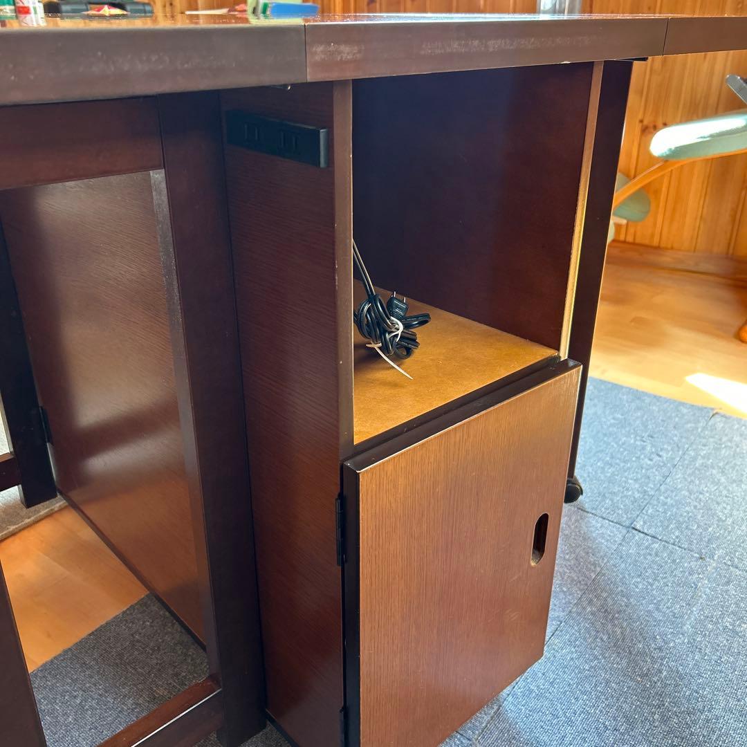 カタログハウス　高橋昌子　ソーイングデスク 折り畳み式　通販生活