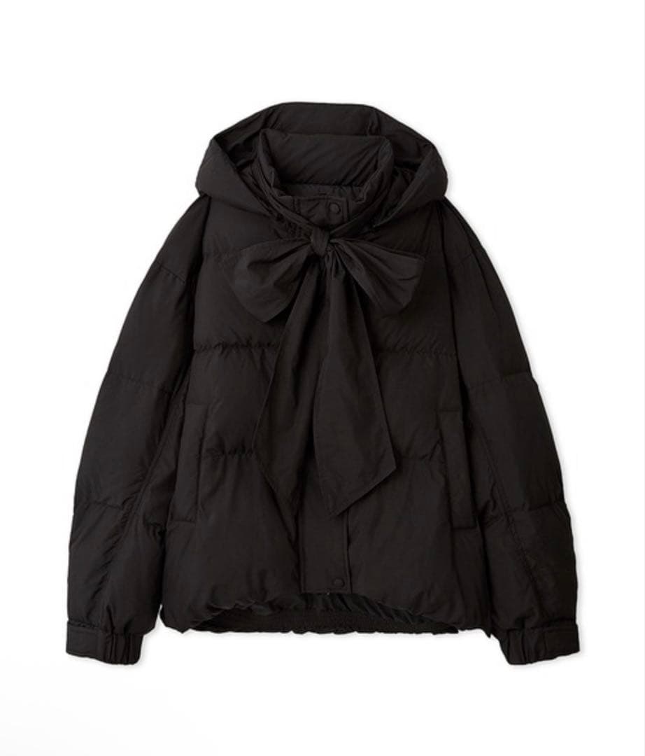 Lily Brown リリーブラウンRecycleリボンダウンジャケット