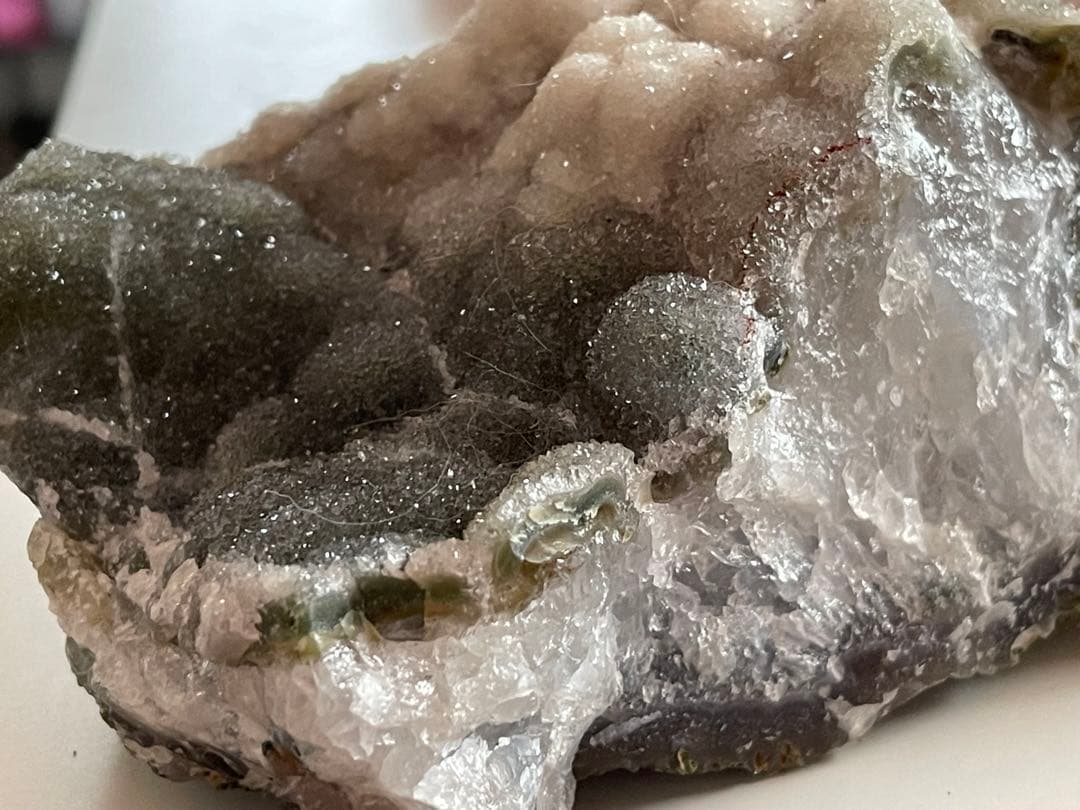 アメジスト 原石 龍