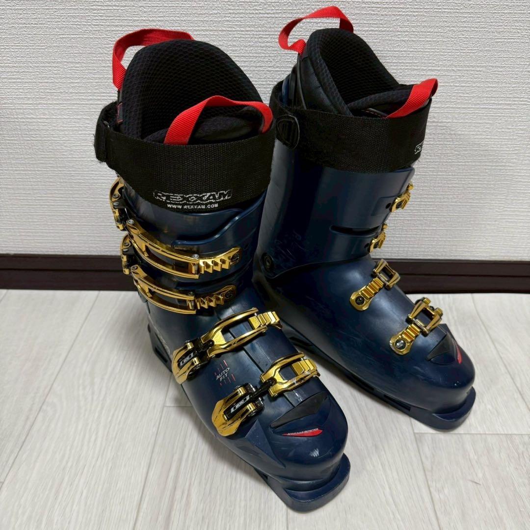 レグザムスキーブーツREVO110 M 26cmネイビー MICROバックル付属