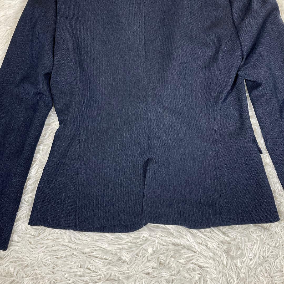 極美品　オリヒカ　セットアップスーツ　ウォッシャブル　ネイビー　XL/Lサイズ