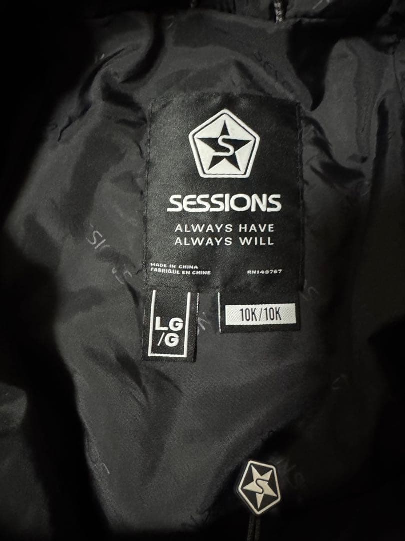 SESSIONS スノーボードウェア L/G セット