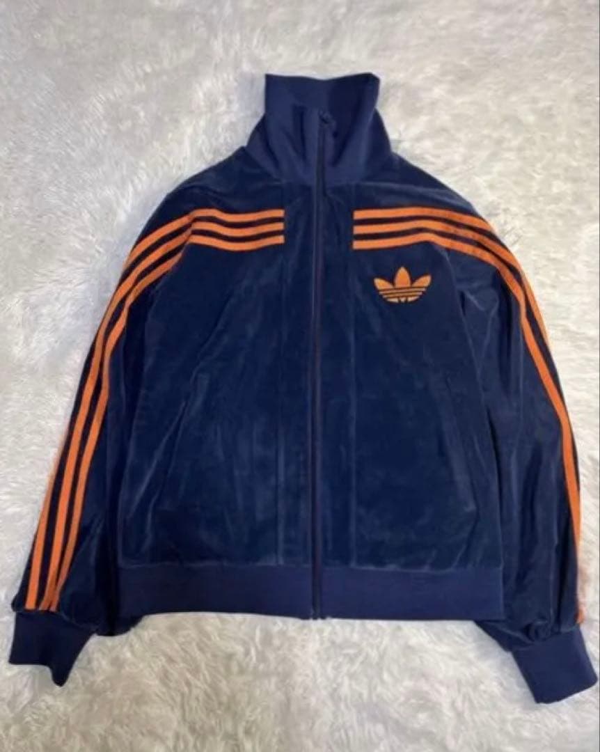 未使用級　adidas ベロアベッケンバウアー　トラックジャケット　XL