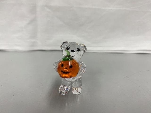 未使用　スワロフスキー　クリスベア　パンプキンフォーユー　ハロウィン