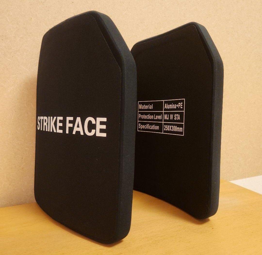 NIJ-Ⅳ レベル4 実物防弾プレート M 7.62㎜～06-30AP弾まで防ぐ