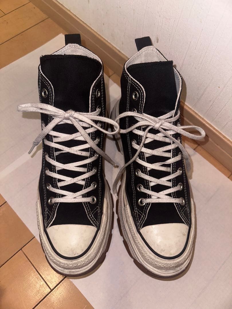 CONVERSE コンバース ハイカット 厚底 スニーカー 26.5cm