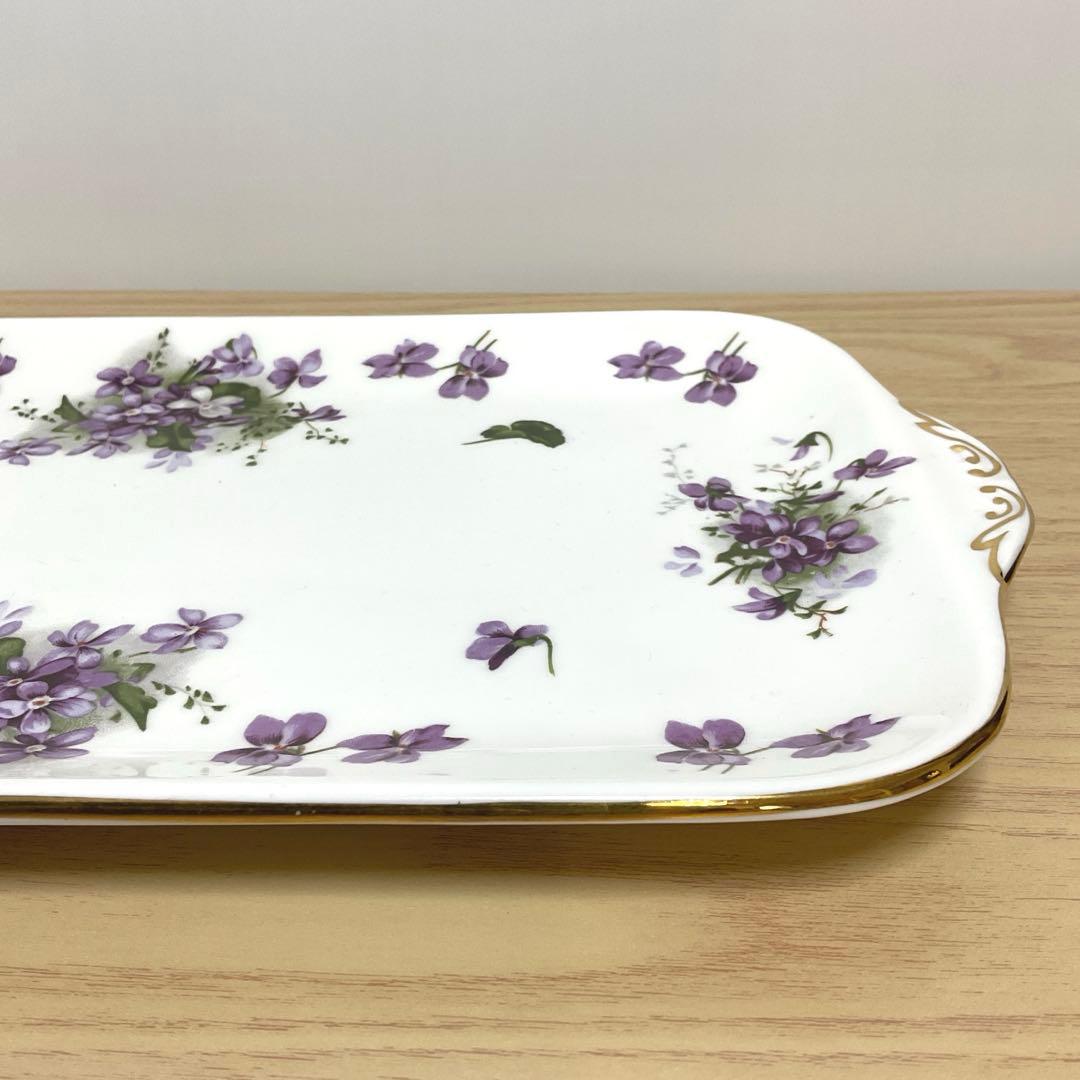 ハマースレイ　バイオレット　スクエアトレイ