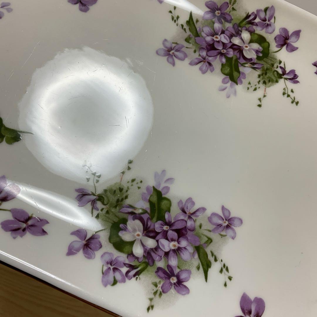 ハマースレイ　バイオレット　スクエアトレイ