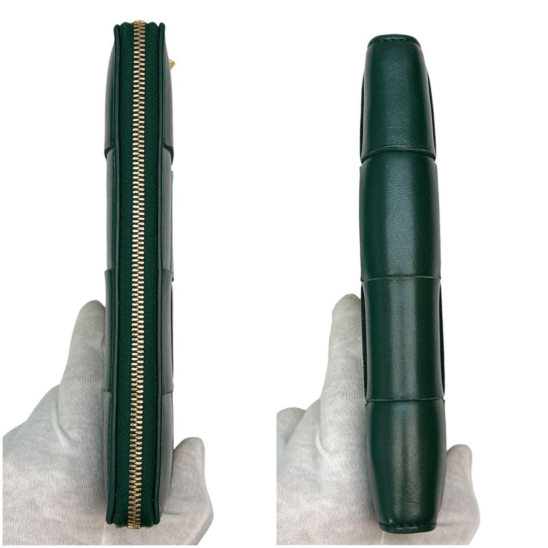 現行 極美品✨ボッテガヴェネタ カセット マキシイントレ ラウンドファスナー