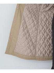 ADIEU TRISTESSE トレンチ風ナイロン中綿コート