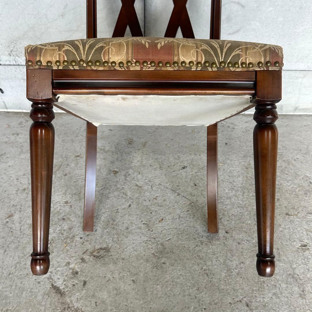 ✦マルニ木工✦ KENT COURT 英国アンティーク調 レトロ喫茶チェア