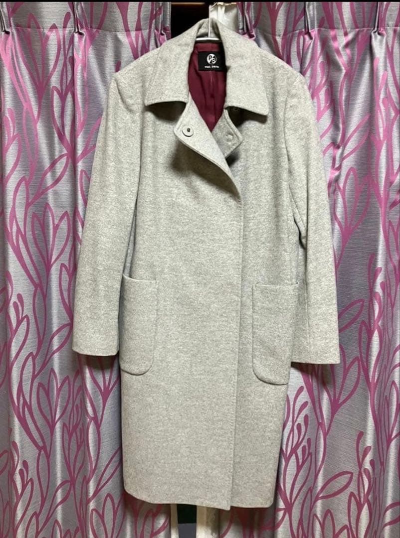 美品　ポールスミス　ロングコート