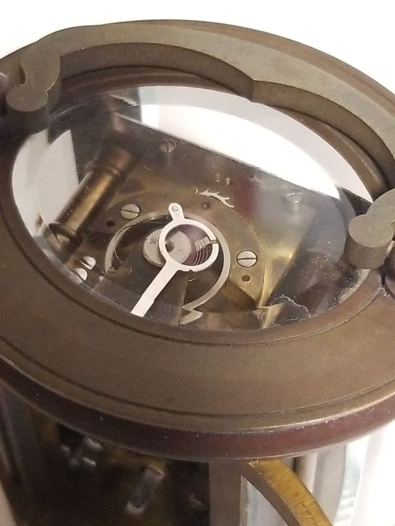 ジャンク品 Forum アンティーク 枕時計 置時計 フランスデザイン