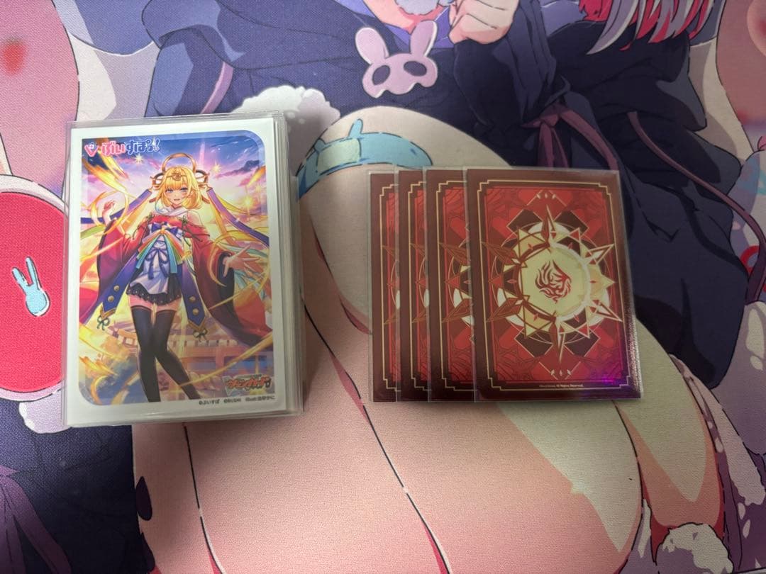 ヴァンガード 藍沢エマ　デッキ スリーブ付き