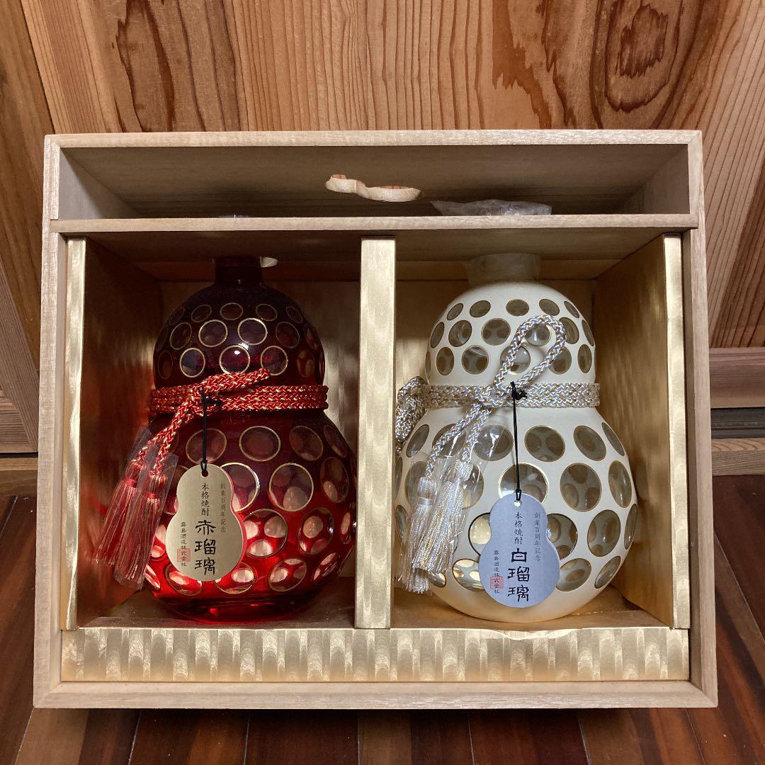 百瑠璃　霧島酒造創業百周年記念　本格焼酎　1800ml2本セット