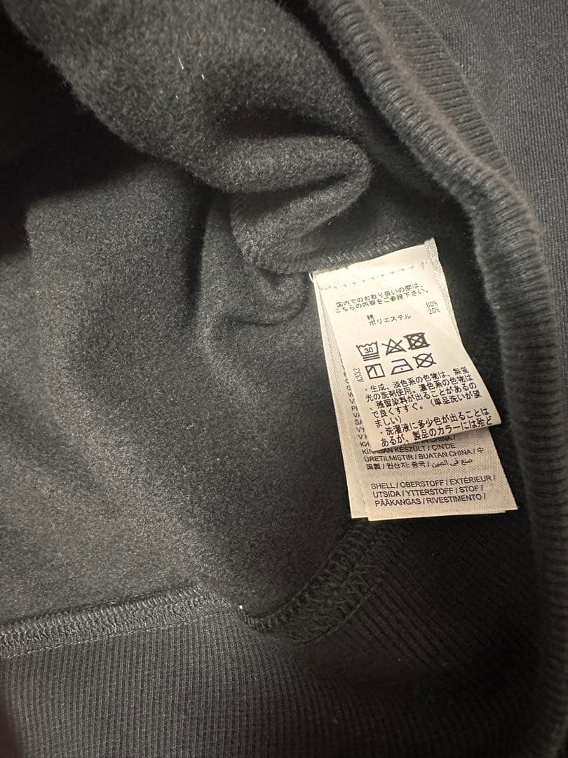 J.LINDEBERG（ジェイリンドバーグ） ロゴパーカー ブラック　XS