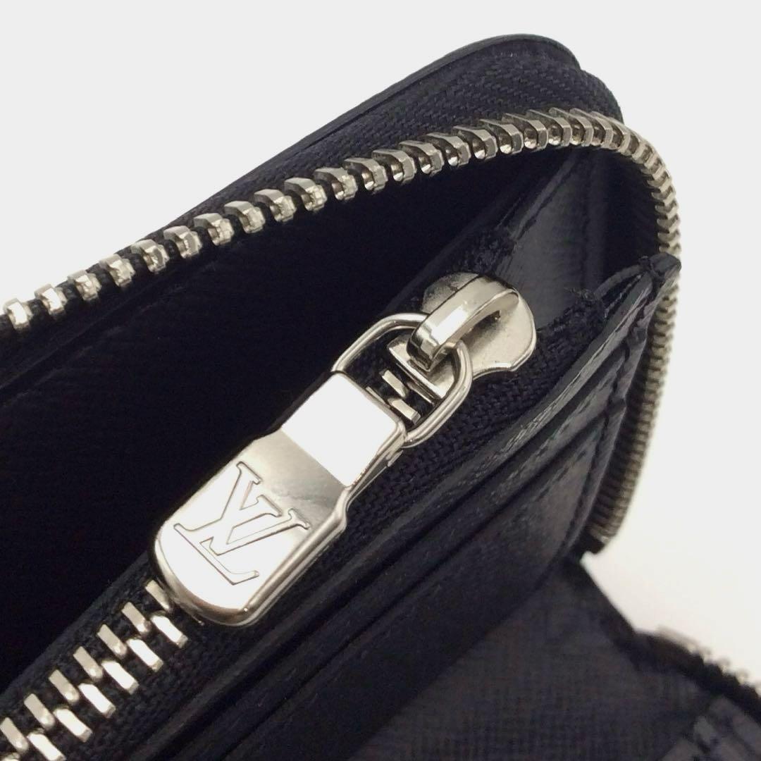 ルイヴィトン ダミエ グラフィット メンズ ジッピーウォレット ヴェルティカル