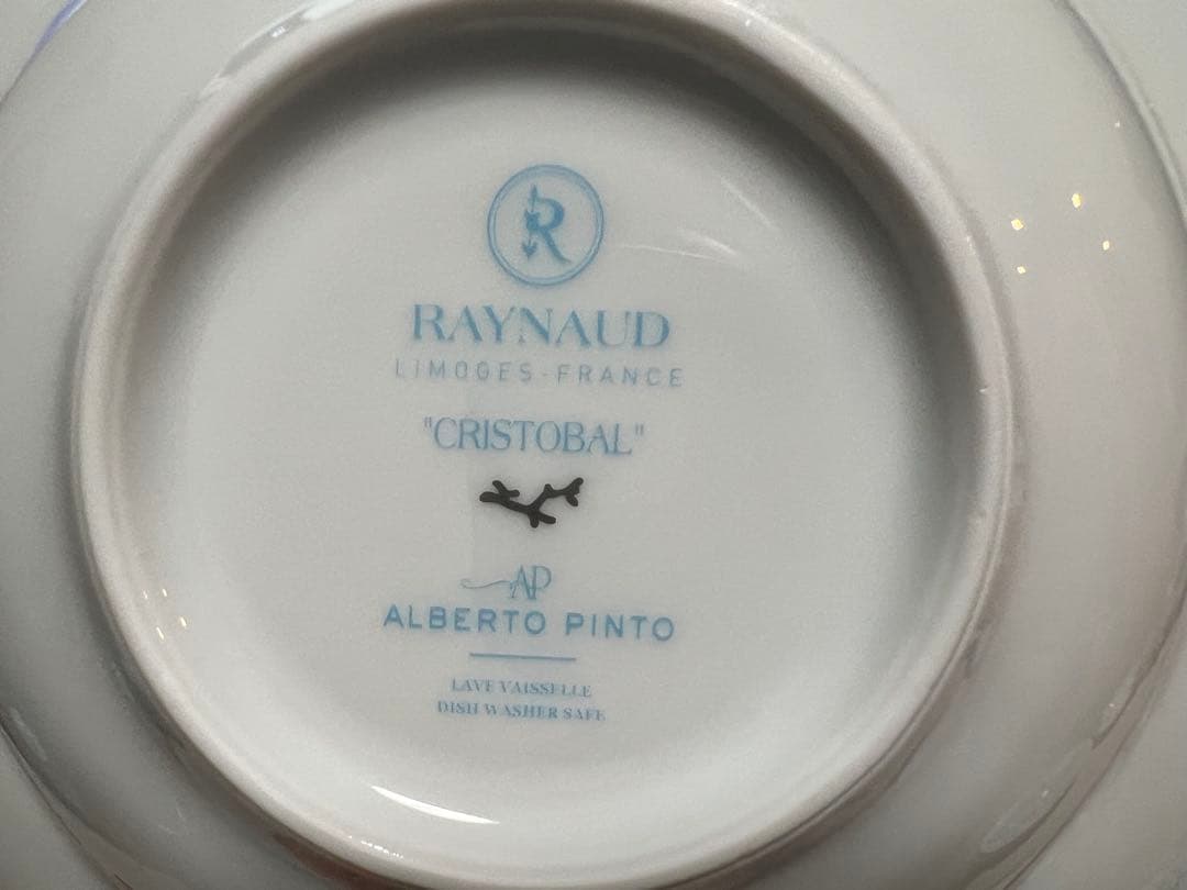 美品RAYNAUDレイノー クリストバル パスタプレート4枚セットF45