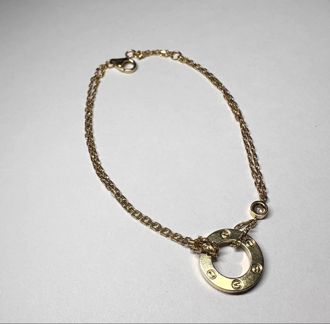 カルティエ　保証書付ラブブレスレット　ラブサークル　Cartier LOVE