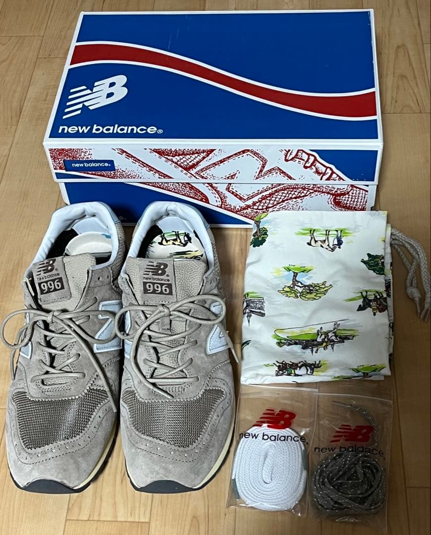 【即日発送/箱・袋付/極美品/28.5】ニューバランスMRL996IN