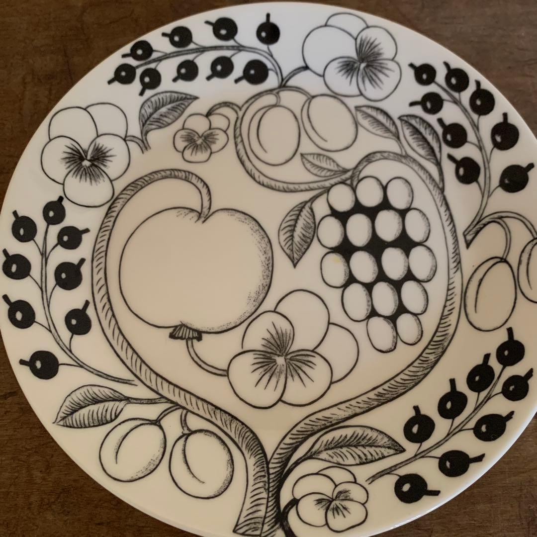 旧ロゴ　ARABIA アラビア　パラティッシ　ブラック 3種4点 箱付き