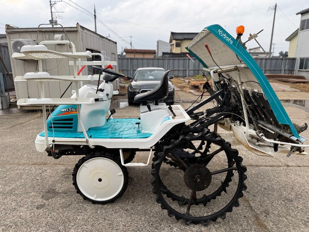 「新潟県長岡市発」クボタ 田植機 SPU50 5条 11.3馬力動作確認済み