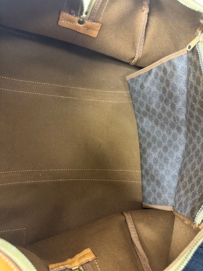 CELINE セリーヌ　ボストンバッグ　トリオンフ　ブラウン　ハンドバッグ