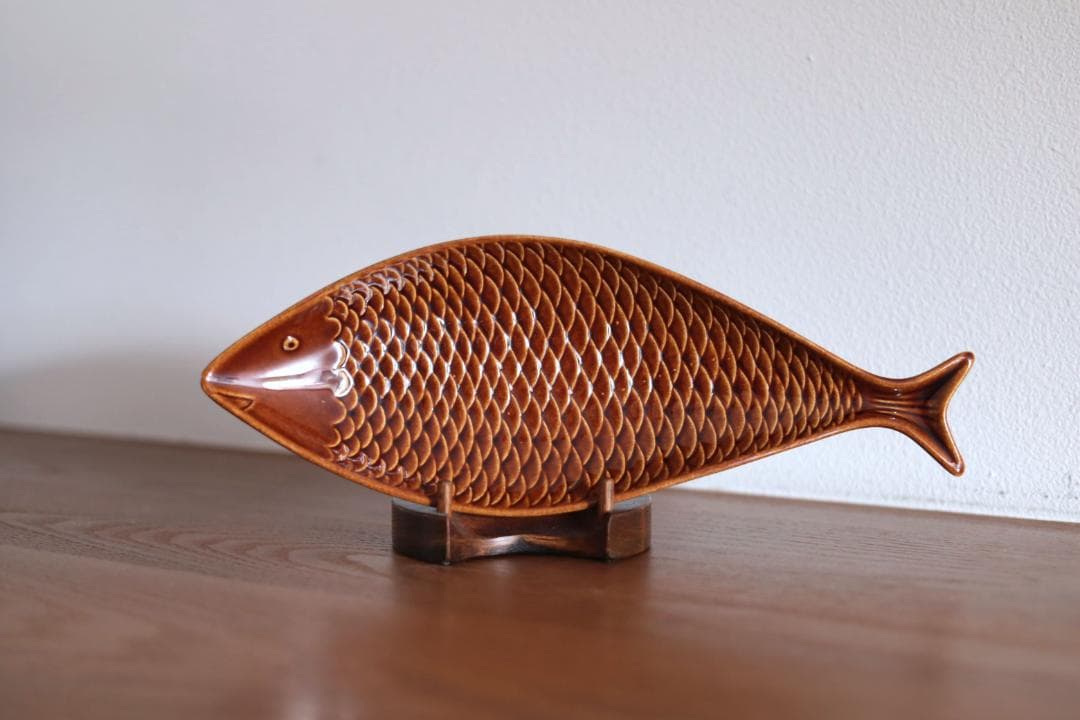 Stig Lindberg スティグリンドベリ プレート 魚 lbr