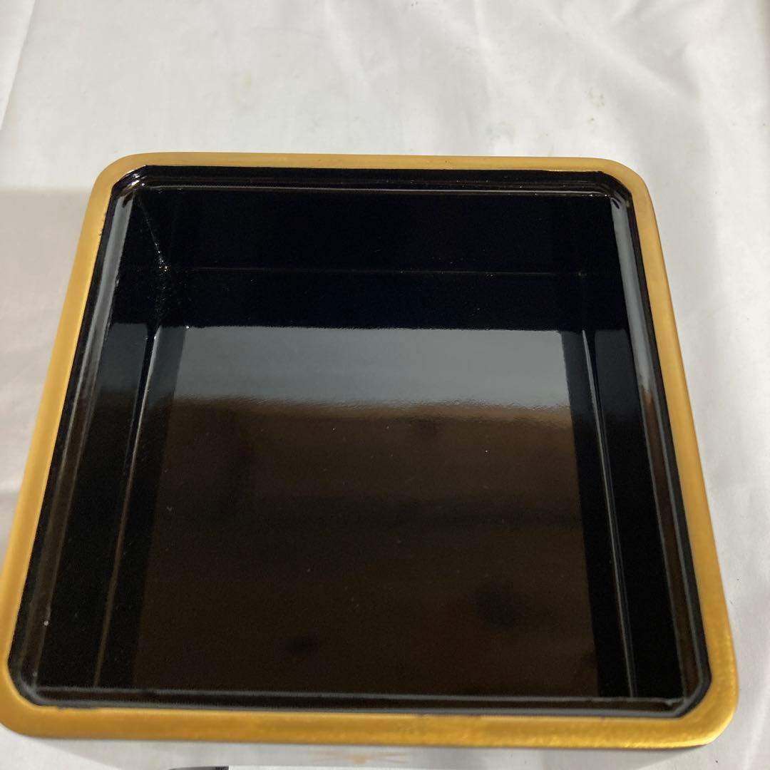 錫半造　錫製三ツ盃盃台セット　新品　未使用品