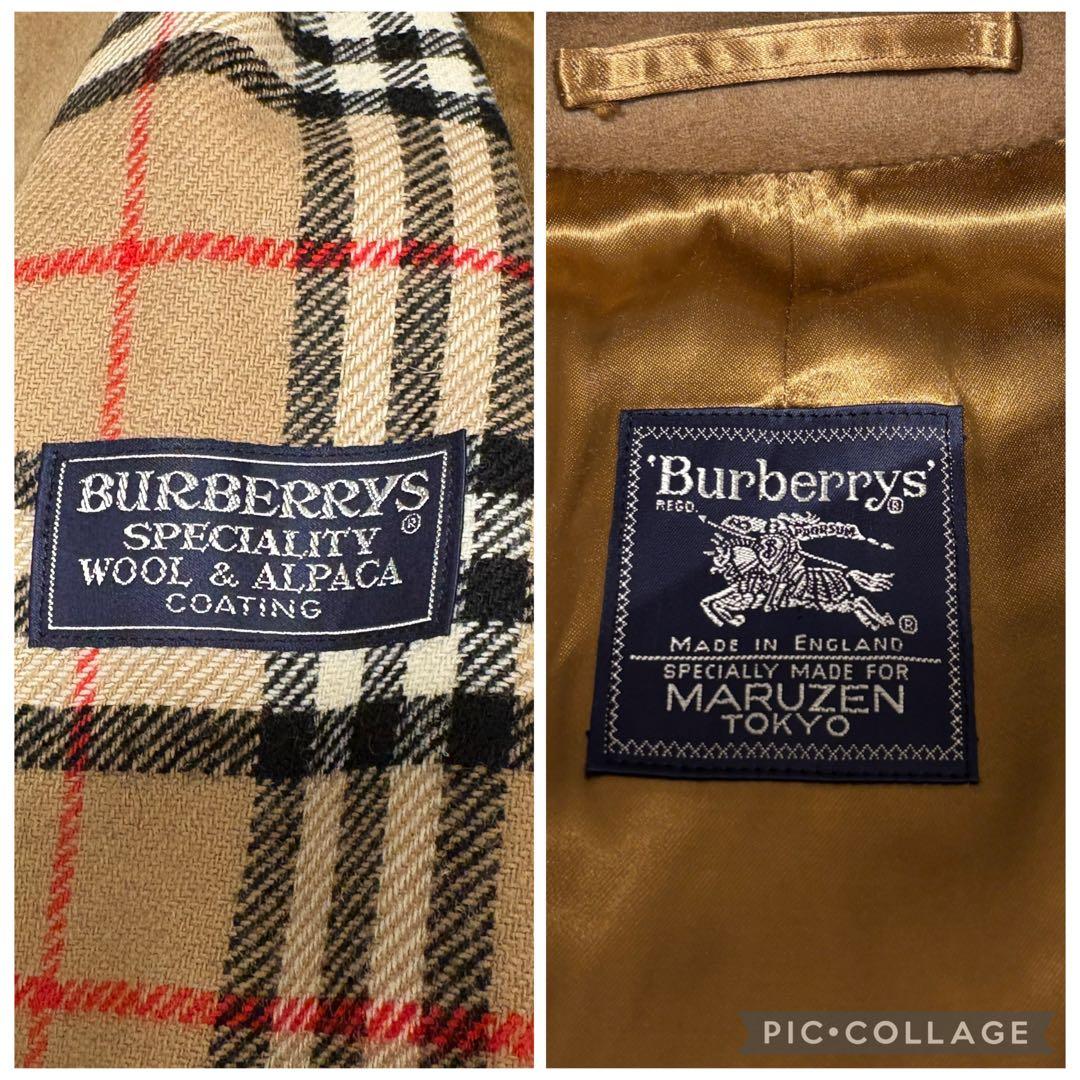 【美品✨】Burberrys 裏地ノバチェック ウールコート 英国製 丸善別注