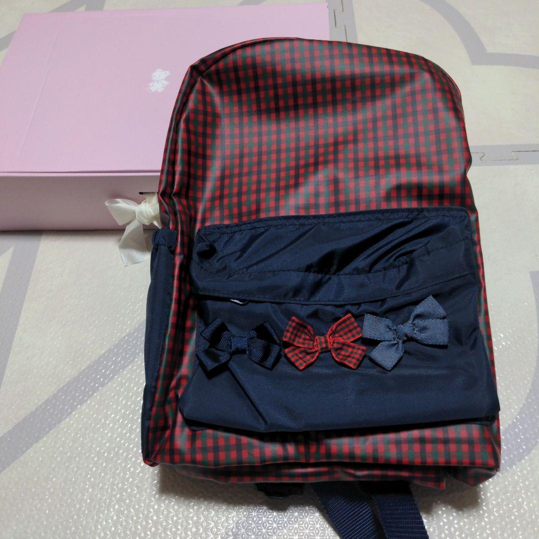 familiar　ファミリアチェック リュック