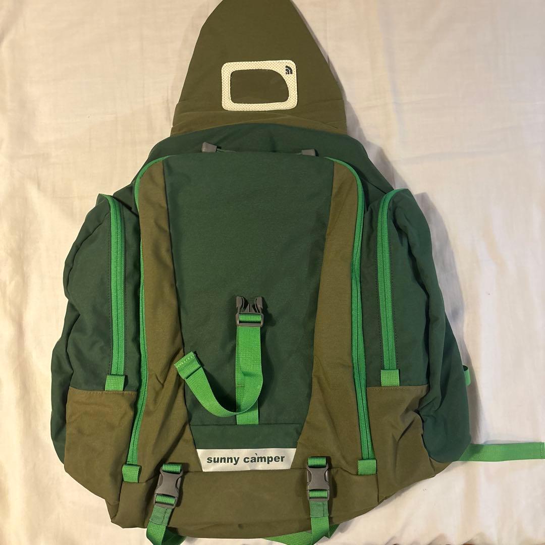 ノースフェイス キッズ 林間リュック サニーキャンパー 40L グリーン