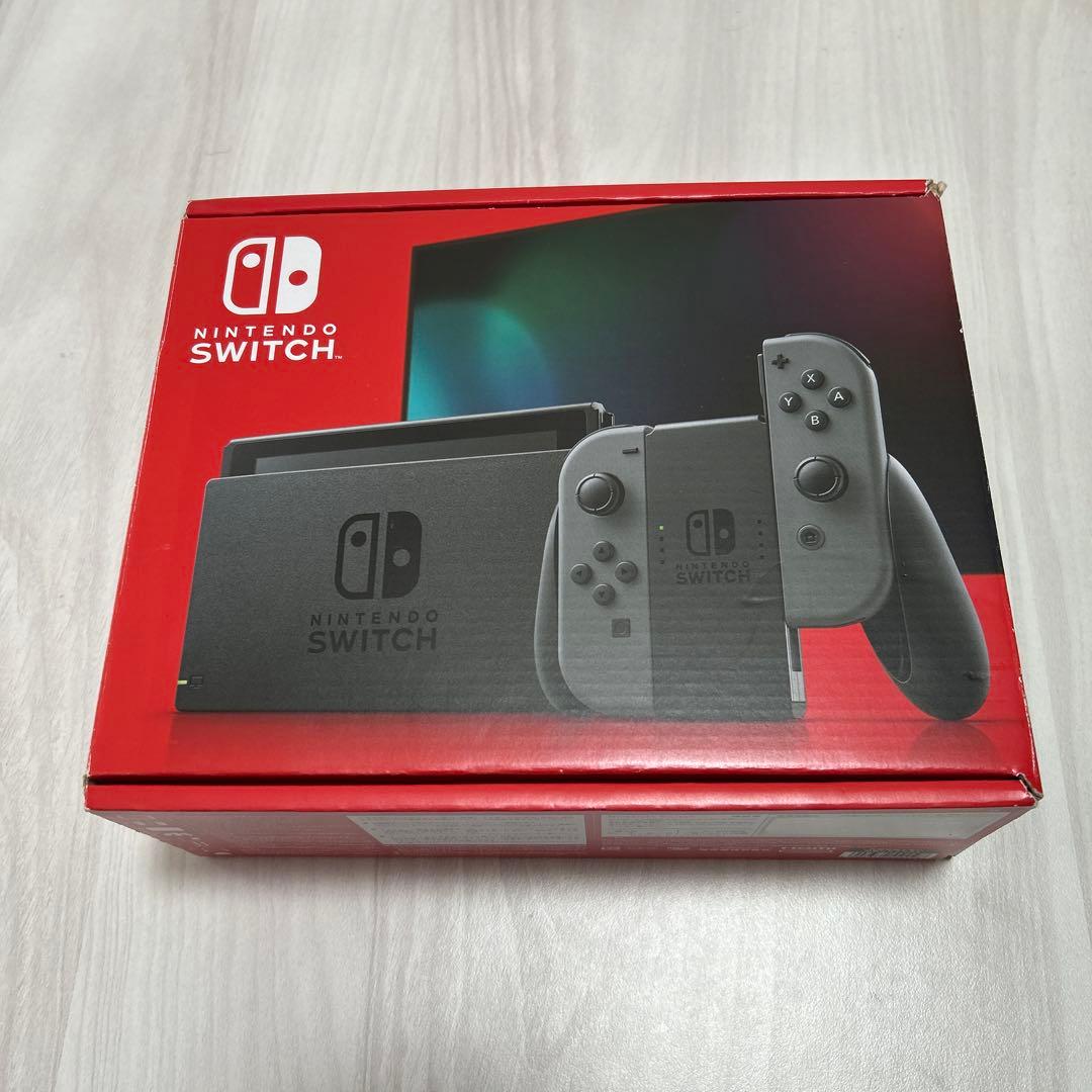 Nintendo Switch グレー本体セット　付属品付き