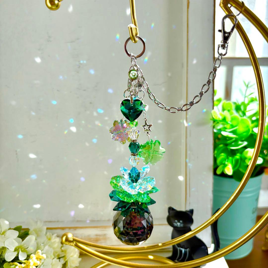 完売　専用ページ　SWAROVSKIサンキャッチャー ✩.*˚ ④シルバーナイト