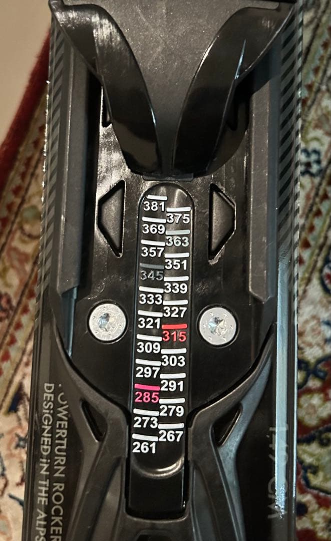 ロシニョール　パシュート100 149cm スキー板　ビンディング　ストック付