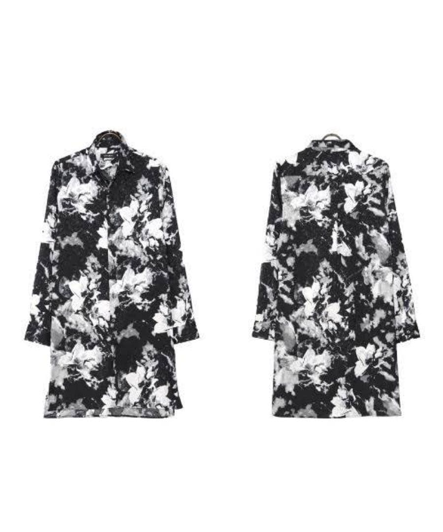 CIVARIZE ロング　柄シャツ