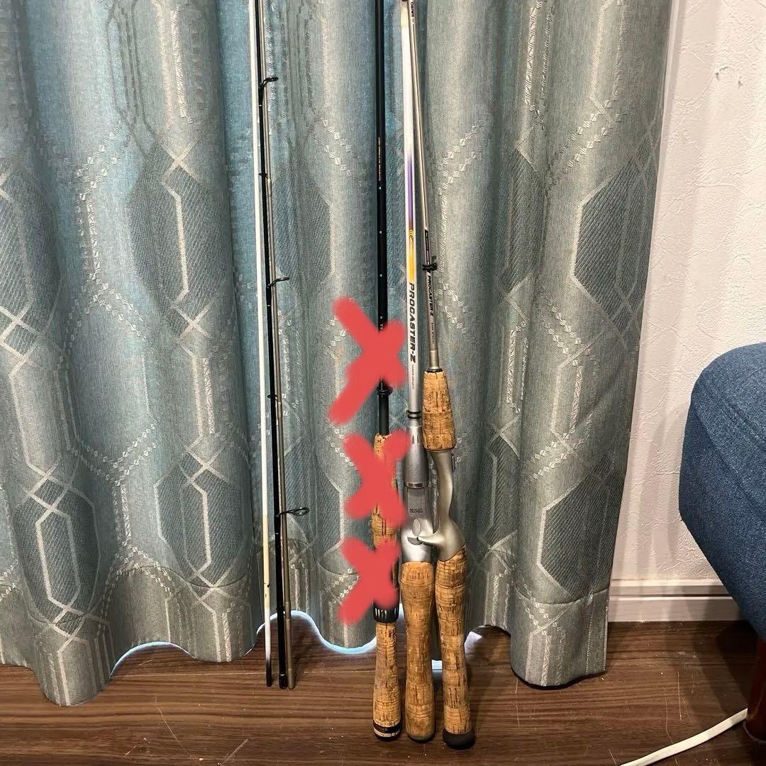 ダイワバスロッド3点セット（バラ売りOK）