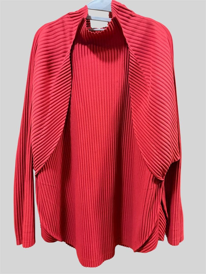 トップス hommeplisse isseymiyake VASE RED