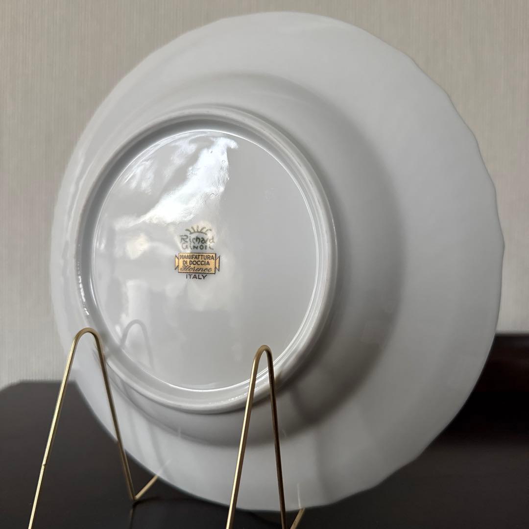 リチャードジノリ　ベッキオフルーツ　スープ/パスタプレート23.5センチ