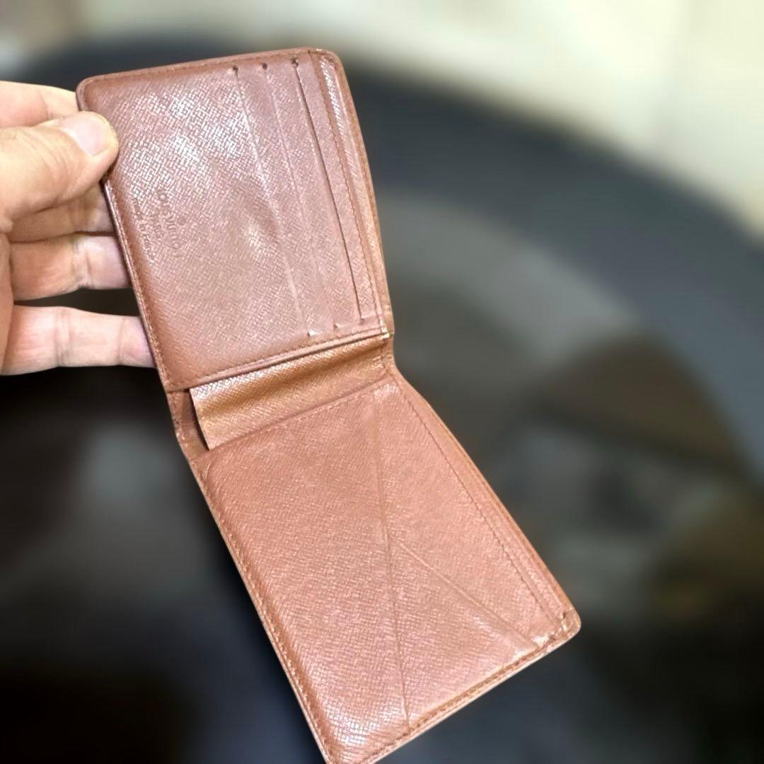 ④☆美品☆ポルトフォイユ・ミュルティプル♪2つ折り財布☆カードケース