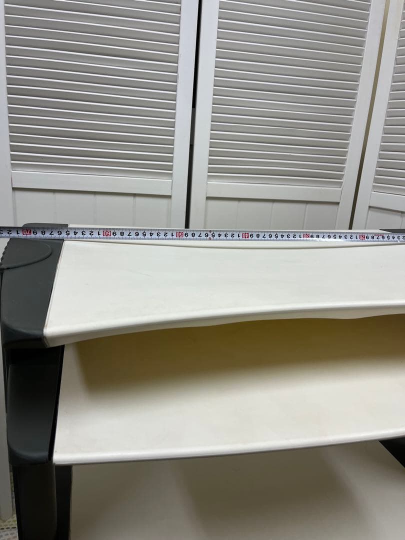 送料込！イタリア　Plastium ART Logico パソコンデスク 棚PC